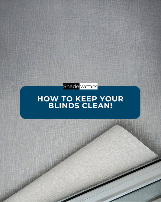 How to Clean Blinds