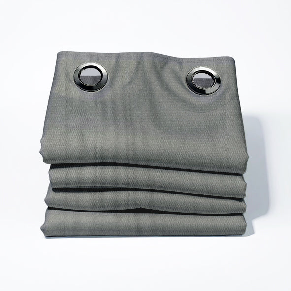 Everest Squall Silicon Coated Blockout Eyelet Curtain