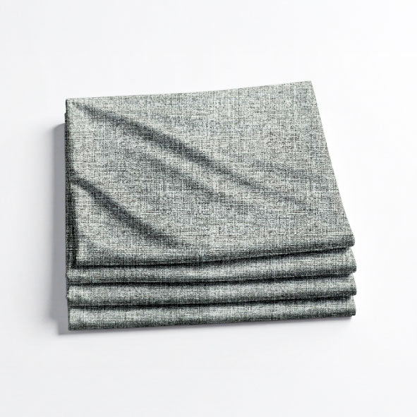 Arcadia Sterling Silicon Coated Blockout 3-Strand Curtain