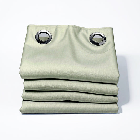Everest Smolder Silicon Coated Blockout Eyelet Curtain