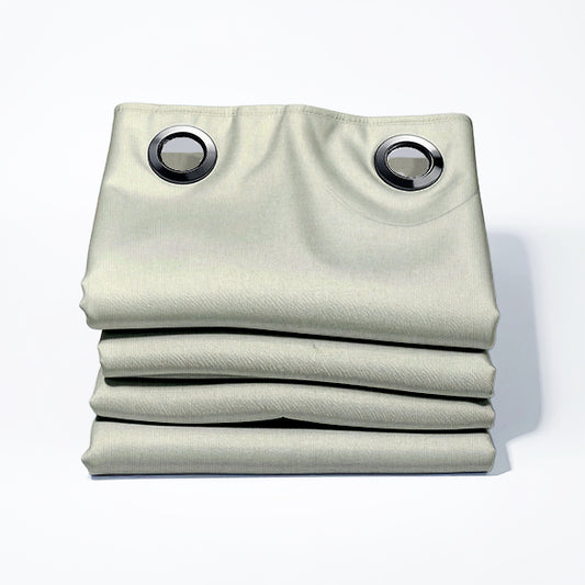 Everest Cobble Silicon Coated Blockout Eyelet Curtain