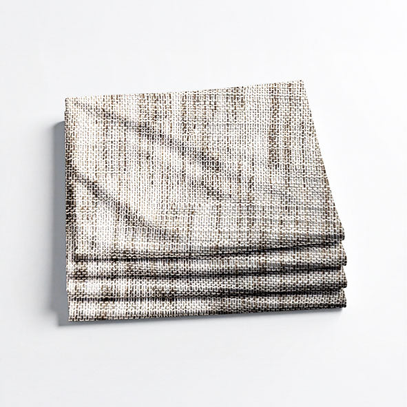 Serene Pebble Sheer 3-Strand Curtain