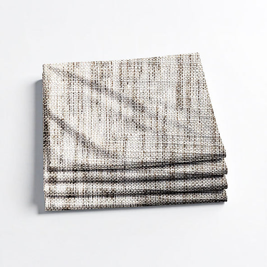 Serene Pebble Sheer 3-Strand Curtain