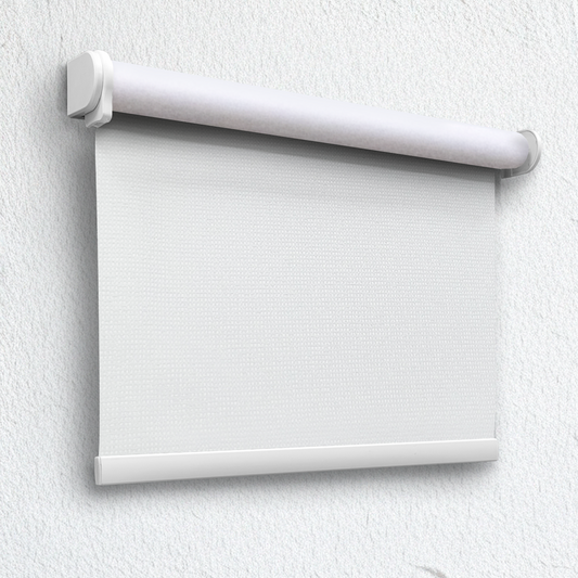 Cascade Oyster Blockout Roller Blinds