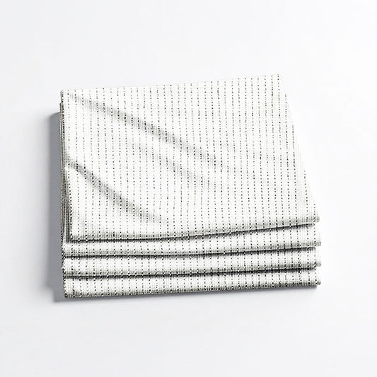 Solis Snow Sheer 3-Strand Curtain