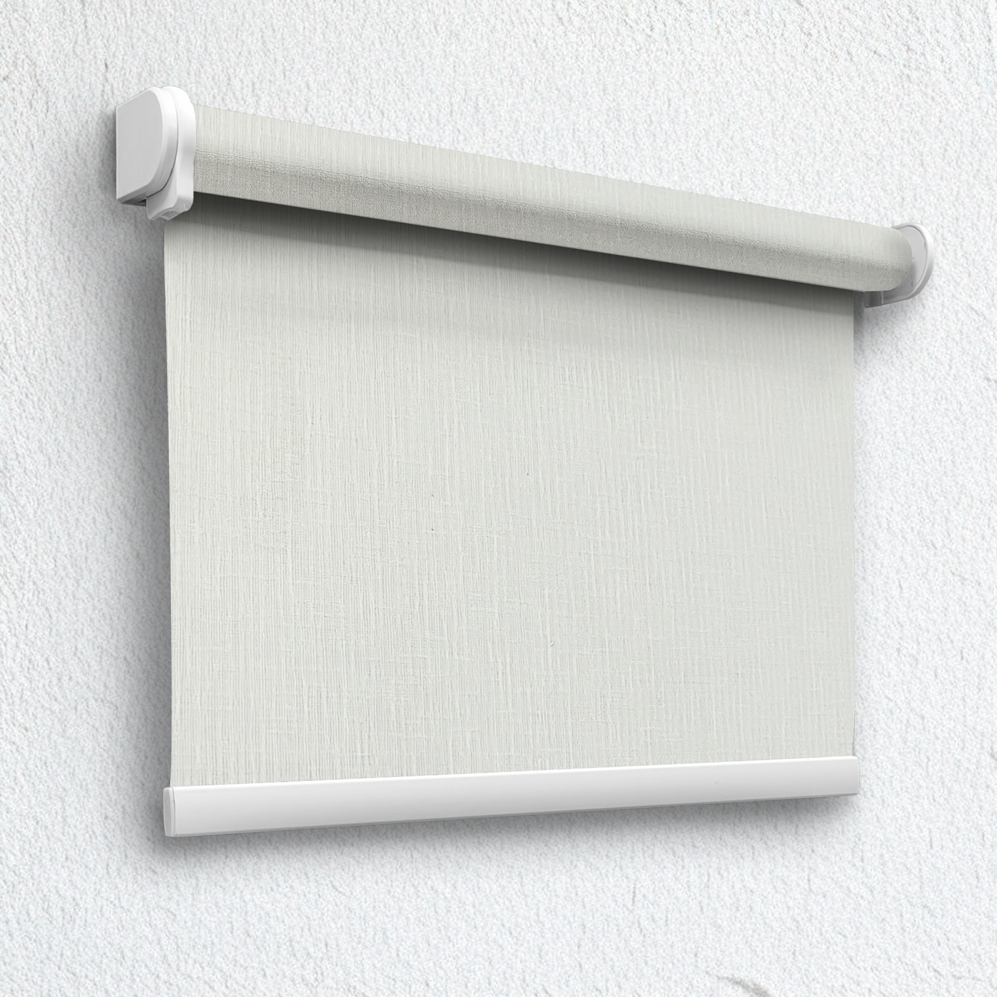 Glow Snow Light-Filtering Roller Blinds