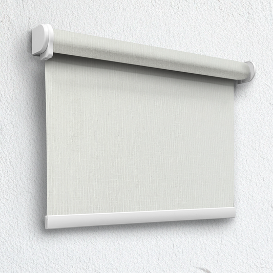 Glow Snow Light-Filtering Roller Blinds