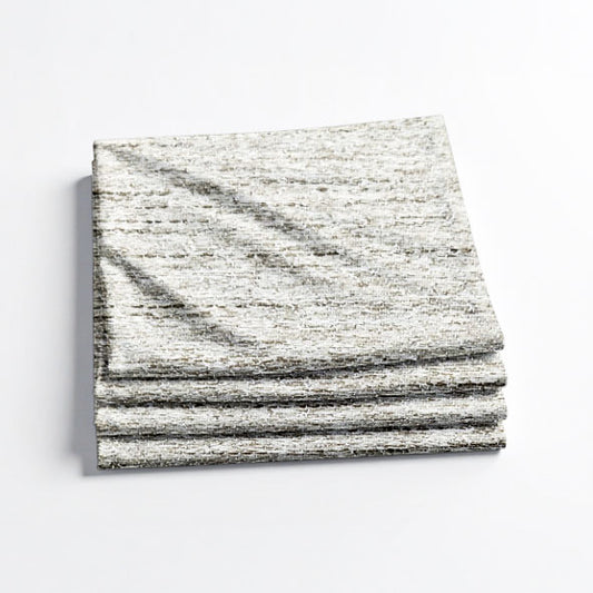 Solaris Umber Flocked Coated Blockout 3-Strand Curtain
