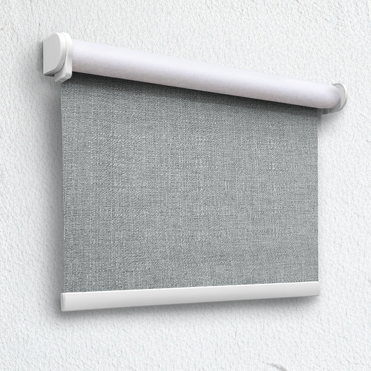 Haven Pewter Blockout Roller Blinds